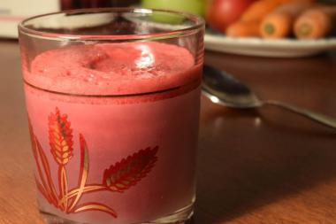 Beetroot, carrot, apple juice - miracle drink